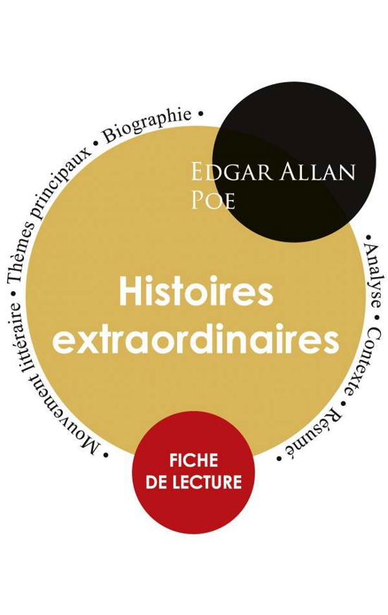 Cover for Edgar Allan Poe · Fiche de lecture Histoires extraordinaires (Etude integrale) (Paperback Bog) (2023)