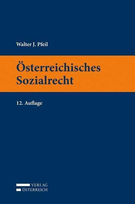 Cover for Pfeil · Österreichisches Sozialrecht (Book)