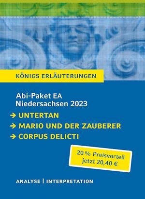 Cover for Heinrich Mann · Abi-Paket EA Niedersachsen 2023 - Untertan, Mario und der Zauberer, Corpus Delicti (Paperback Book) (2021)
