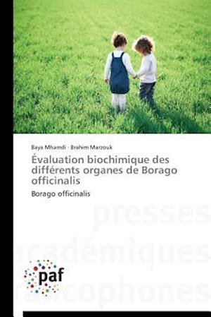 Cover for Mhamdi · Évaluation biochimique des diffé (Bok)