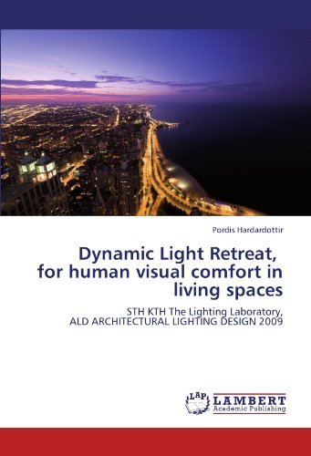 Cover for Pordis Hardardottir · Dynamic Light Retreat, for Human Visual Comfort in Living Spaces: Sth Kth the Lighting Laboratory, Ald Architectural Lighting Design 2009 (Paperback Book) (2011)
