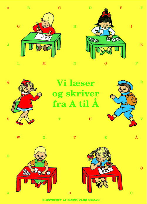 Cover for Ingen forfatter · Vi læser og skriver fra A-Å (kolli 6) (Heftet bok) [1. utgave] (2013)