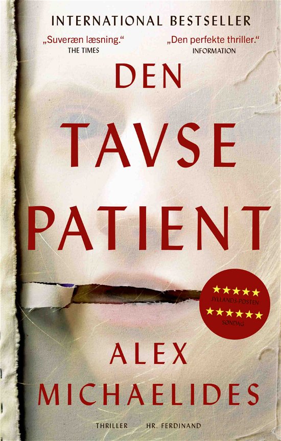 Cover for Alex Michaelides · Den tavse patient (Taschenbuch) [2. Ausgabe] (2021)