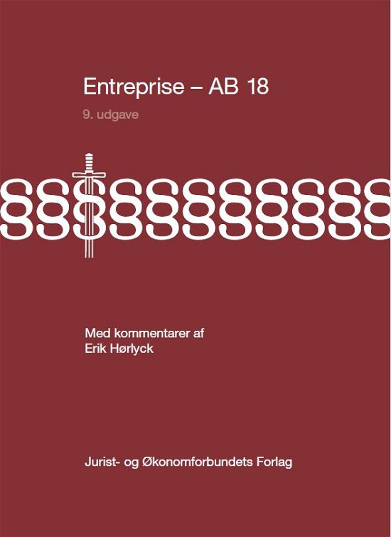 Cover for Erik Hørlyck · Entreprise - AB 18 (Innbunden bok) [9. utgave] (2022)