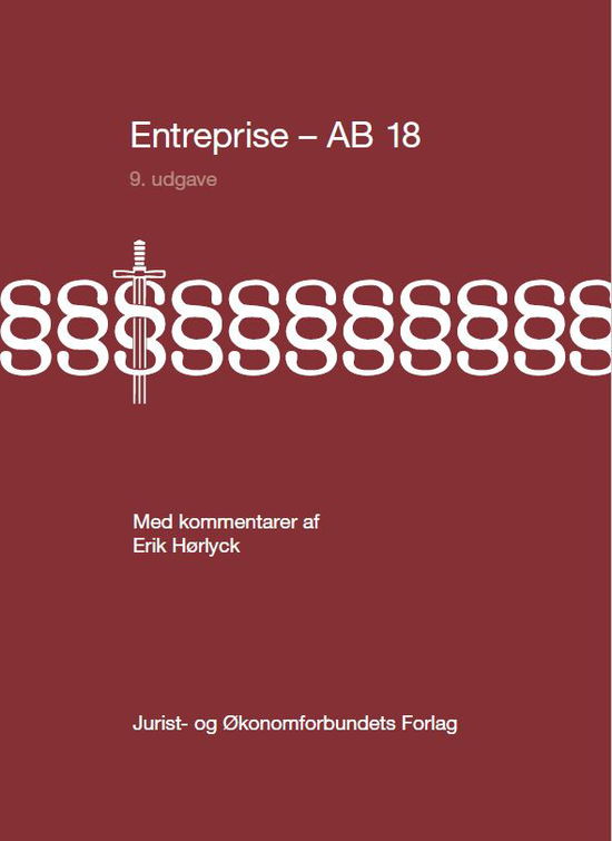 Cover for Erik Hørlyck · Entreprise - AB 18 (Hardcover bog) [9. udgave] (2022)