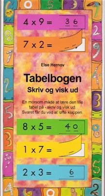 Cover for Else Hernov · Tabelbogen (Bound Book) [1º edição] (1996)