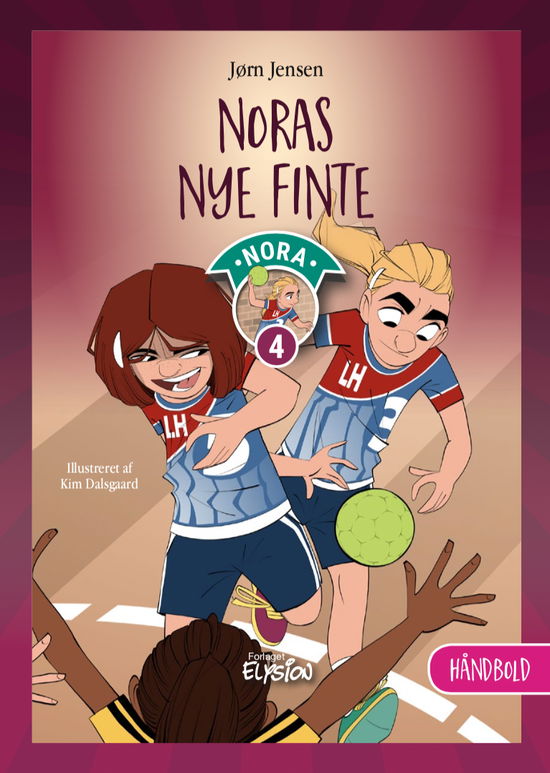 Cover for Jørn Jensen · Nora: Noras nye finte (Hardcover Book) [1º edição] (2019)