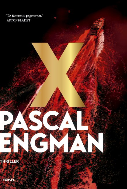Cover for Pascal Engman · X (Inbunden Bok) [1:a utgåva] (2023)