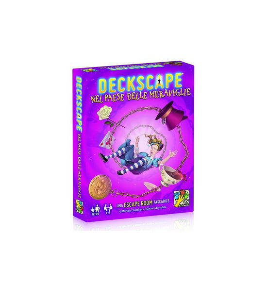 Cover for Dv Giochi: Deckscape · Dv Giochi: Deckscape - Nel Paese Delle Meraviglie (Toys)