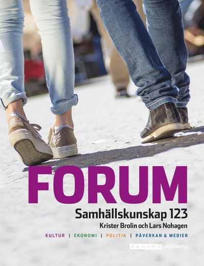 Cover for Lars Nohagen · Forum Samhällskunskap 123 (Book) (2017)