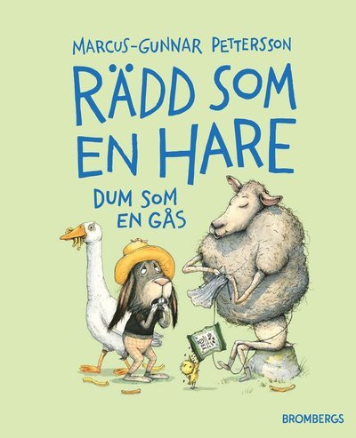Cover for Marcus-Gunnar Pettersson · Rädd som en hare, dum som en gås (Map) (2019)
