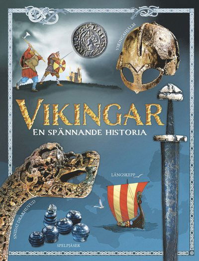 Cover for Megan Cullis · Vikingar: en spännande historia (Hardcover Book) (2025)