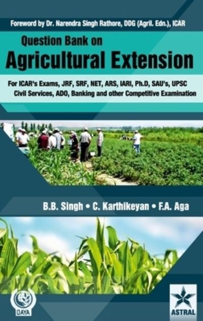 Cover for B B Singh · Question Bank on Agricultural Extension (Hardcover bog) (2017)