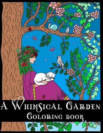 Cover for Nine Muses · A Whimsical Garden Coloring Book (Paperback Book) (2020)