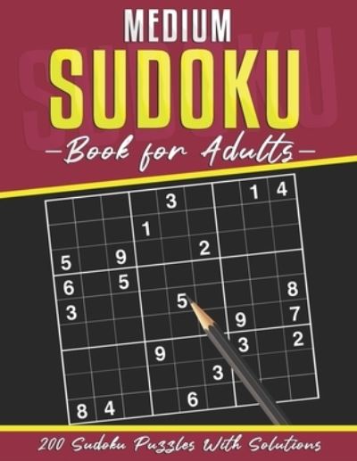 Cover for Agenda Book Edition · Medium Sudoku Book for Adults (Paperback Book) (2020)