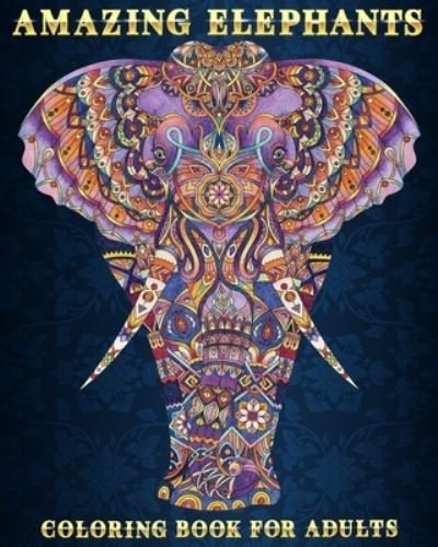 Cover for Mezzo Zentangle Designs · Amazing Elephants (Pocketbok) (2020)