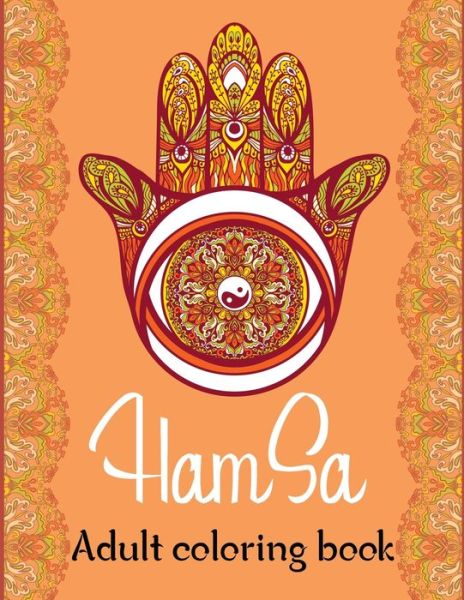 Cover for Sunrise Coloring · Hamsa Adult Coloring Book (Paperback Book) (2020)