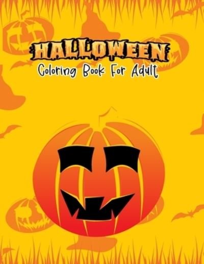 Cover for Ssr Press · Halloween Coloring Book For Adult (Pocketbok) (2020)