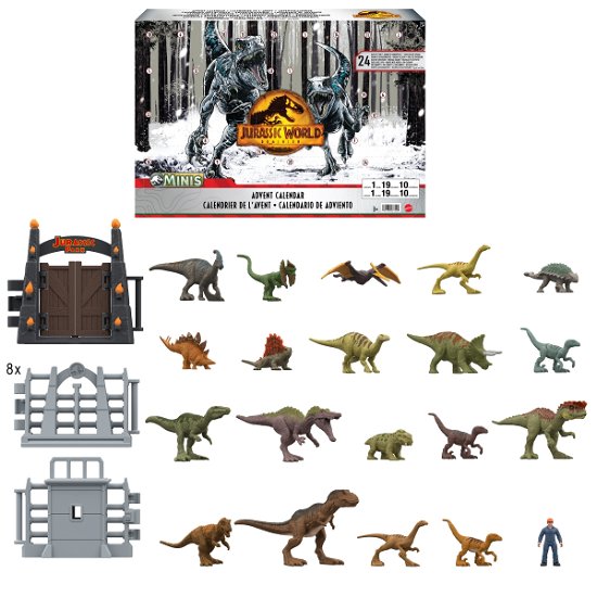 Cover for Jurassic World · Jurassic World 3 Holiday Advent Calendar 2022 (Calendar) (2022)