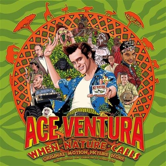 Ace Ventura: When Nature Calls: Original Motion Picture Score (Indie Exclusive, Red, White & Blue Splatter Colored Vinyl) - Various Artists - Musik - ENJOY THE RIDE - 0616892524441 - 16. februar 2024