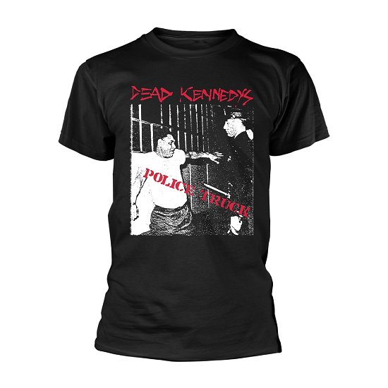 Cover for Dead Kennedys · Police Truck (Black) (T-shirt) [size L] [Black edition] (2019)