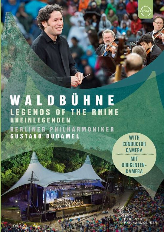 Cover for Berliner Philharmoniker - Gust · Waldbühne 2017 -Legends of the (Blu-ray) (2017)