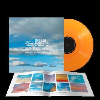 Cover for Thirty Seconds to Mars · It's the End of the World but It's a Beautiful Day (LP) [Limited Orange Vinyl edition] [Alternate Cover] (2023)