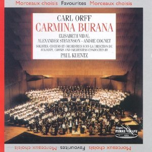 Cover for C. Orff · Carmina Burana (CD) (2012)