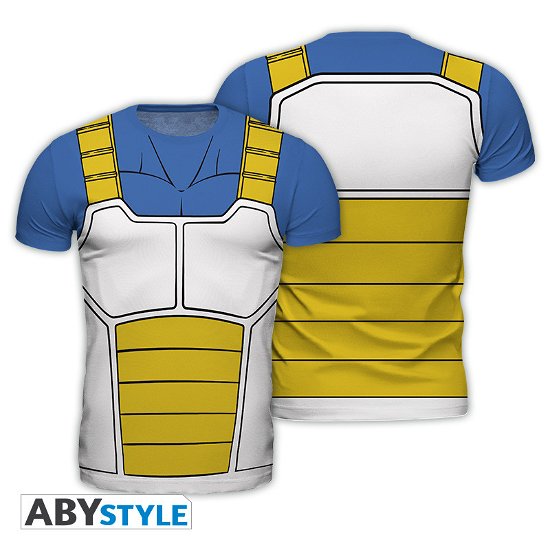 Cover for Abystyle · Dragon Ball - Replica T-Shirt Vegeta Man (MERCH) [size S] (2019)