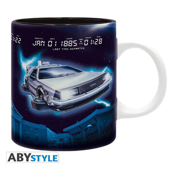 Back To The Future: ABYstyle · Back To The Future Delorean Mug (Paperback Book) (2024)