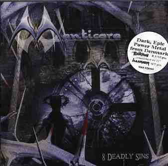Cover for Manticora · 8 Deadly Sins (CD) (2004)