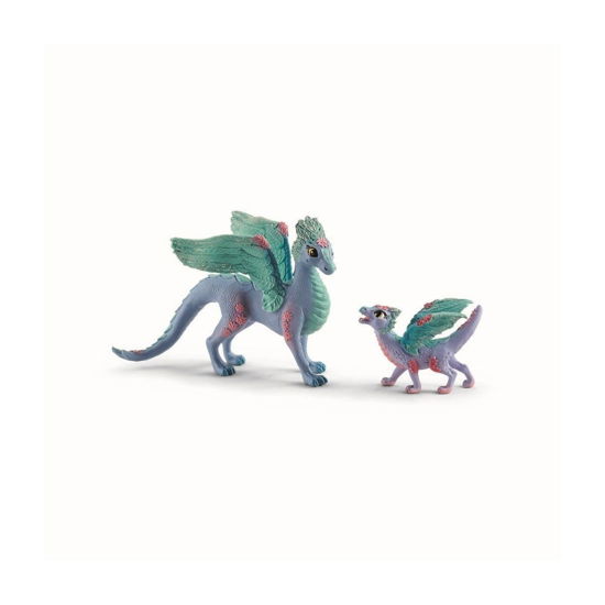 Bayala - Flower Dragon And Baby (70592) - Schleich - Merchandise - Schleich - 4059433573441 - 