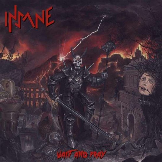 Cover for Insane · Wait and Pray (Clear / Red Splattervinyl) (LP) (2022)