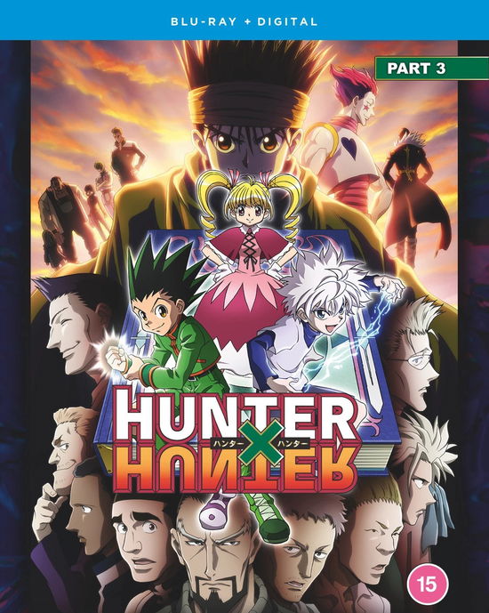 Cover for Hunter X Hunter - Part 3 (Epis · Hunter X Hunter Set 3 (Episodes 59-88) (Blu-Ray) (2021)