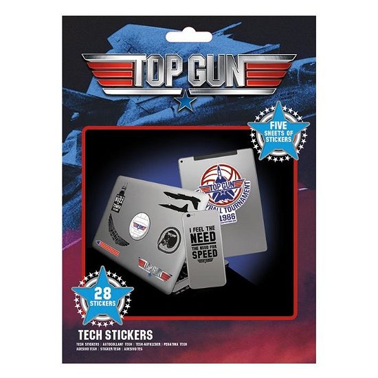 Cover for Top Gun: Pyramid · Top Gun: Tech Sticker Pack (set Adesivi) (Spielzeug)