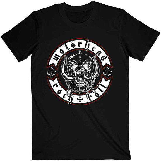 Motorhead Unisex T-Shirt: Biker Badge - Motörhead - Merchandise - Global - Apparel - 5055295347441 - 