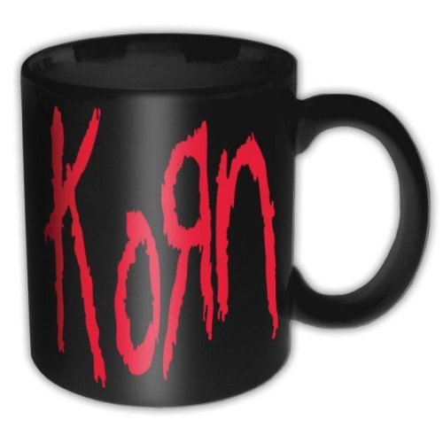 Cover for Korn · Korn Boxed Standard Mug: Logo (Kopp) [Black edition] (2015)