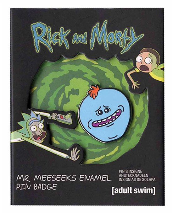 Cover for Rick &amp; Morty · Rick &amp; Morty Mr Meeseeks Pin Badge (MERCH)