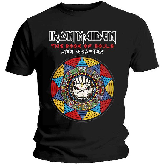 Iron Maiden Unisex T-Shirt: Book of Souls Live Chapter - Iron Maiden - Merchandise - Global - Apparel - 5056170618441 - 14. Januar 2020