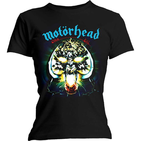 Motorhead Ladies T-Shirt: Overkill - Motörhead - Marchandise - Global - Apparel - 5056170621441 - 