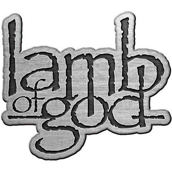 Lamb Of God Pin Badge: Logo - Lamb Of God - Marchandise -  - 5056365722441 - 