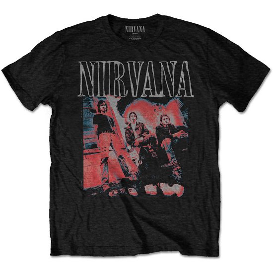 Nirvana Unisex T-Shirt: Kris Standing - Nirvana - Fanituote -  - 5056561052441 - 