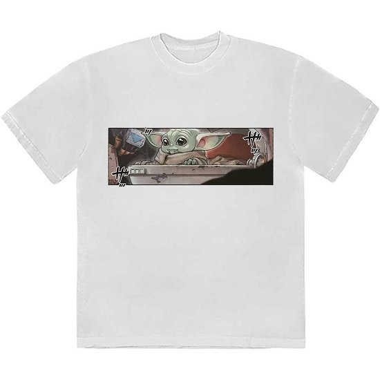 Star Wars Unisex T-Shirt: Grogu Frame - Star Wars - Merchandise -  - 5056737228441 - 