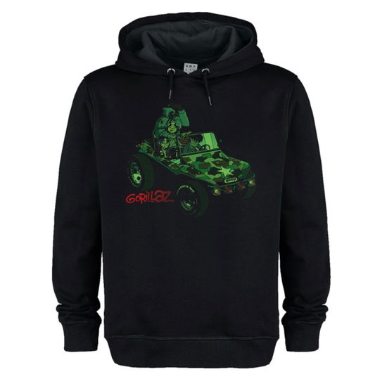 Cover for Gorillaz · Gorillaz Geep Amplified Black Small Hoodie Sweatshirt (T-shirt) (2024)