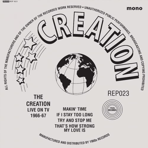 Live At Tv - Creation - Musikk - 1960'S RECORDS - 5060331751441 - 23. november 2018