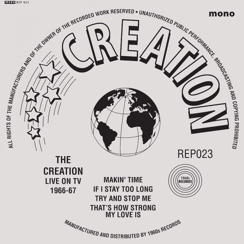 Cover for Creation · Live At Tv (7&quot;) (2018)