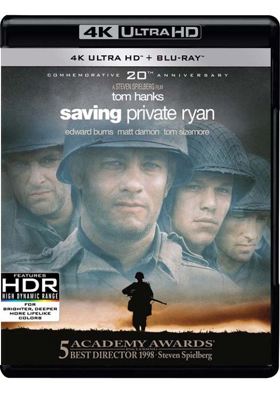Cover for Tom Hanks · Saving Private Ryan (4K UHD + Blu-ray) [4K edition] (2018)