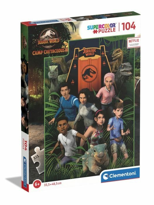 Cover for Clementoni · Clementoni Puzzle Made In Italy  Bambini 104 Pezzi Jurassic World Camp Cretaceus (MERCH)