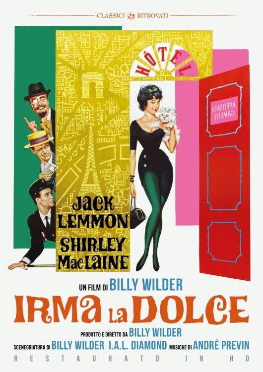 Cover for Irma La Dolce (Restaurato in H · Irma La Dolce (Restaurato in Hd) (DVD) (2021)