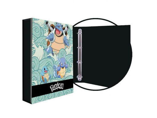 Cover for Cyp Brands · Pokemon Squirtle Evolution A4 folder rings Size 26x4x34cm. 4 ring binder. Designs pending approval. (ACCESSORY)